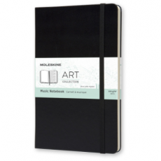 Блокнот Moleskine ART MUSIC ARTQP081 192 л черный