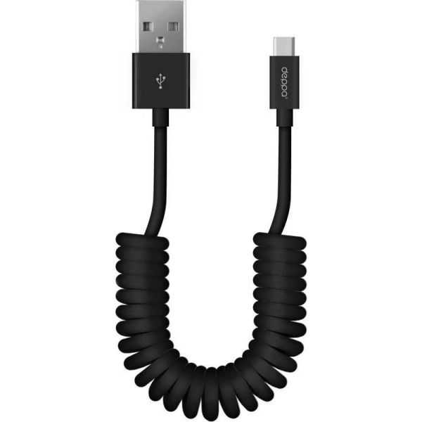 Кабель Deppa 72278 USB - micro USB черный 1,5 м