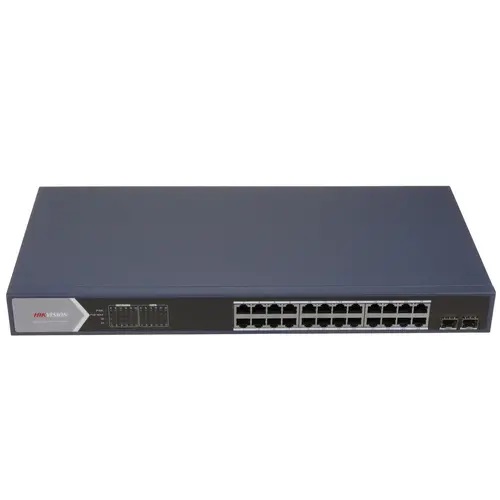 Коммутатор Hikvision DS-3E1526P-SI 24x1000 Мбит/сек, 100 Мбит/сек, управляемый