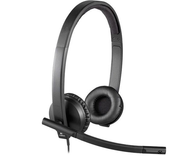 Компьютерная гарнитура Logitech Headset H570e Stereo стерео черный