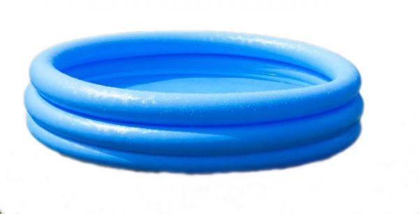 Надувной бассейн Intex Crystal Blue Pool голубой, 330 л