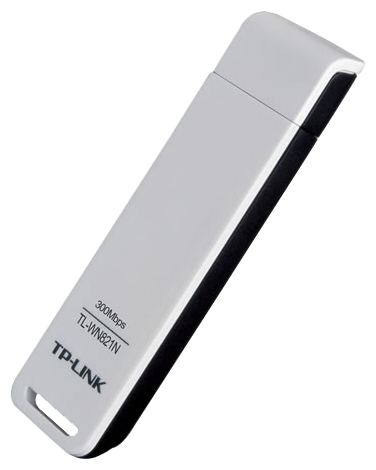 Сетевой адаптер TP-LINK TL-WN821N Wi-Fi USB 2.0, белый/черный